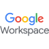 Logo Google Workspace na białym tle