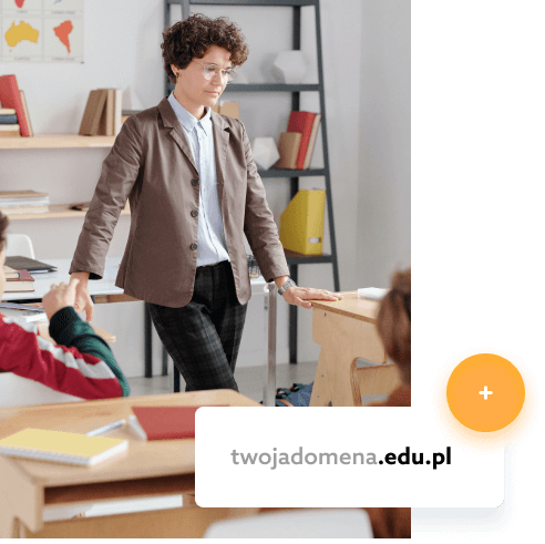Domena .edu.pl podkreśli edukacyjny charakter Twojej strony