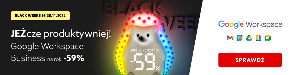 Google Workspace Black Weeks 2022
