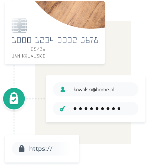 Certyfikat SSL chroni transakcje, zabezpiecza dane osobowe, hasła i dane logowania strony, nawiązując szyfrowane połączenie
