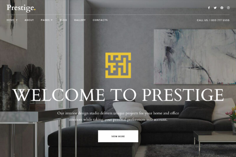 Szablon Joomla Prestige